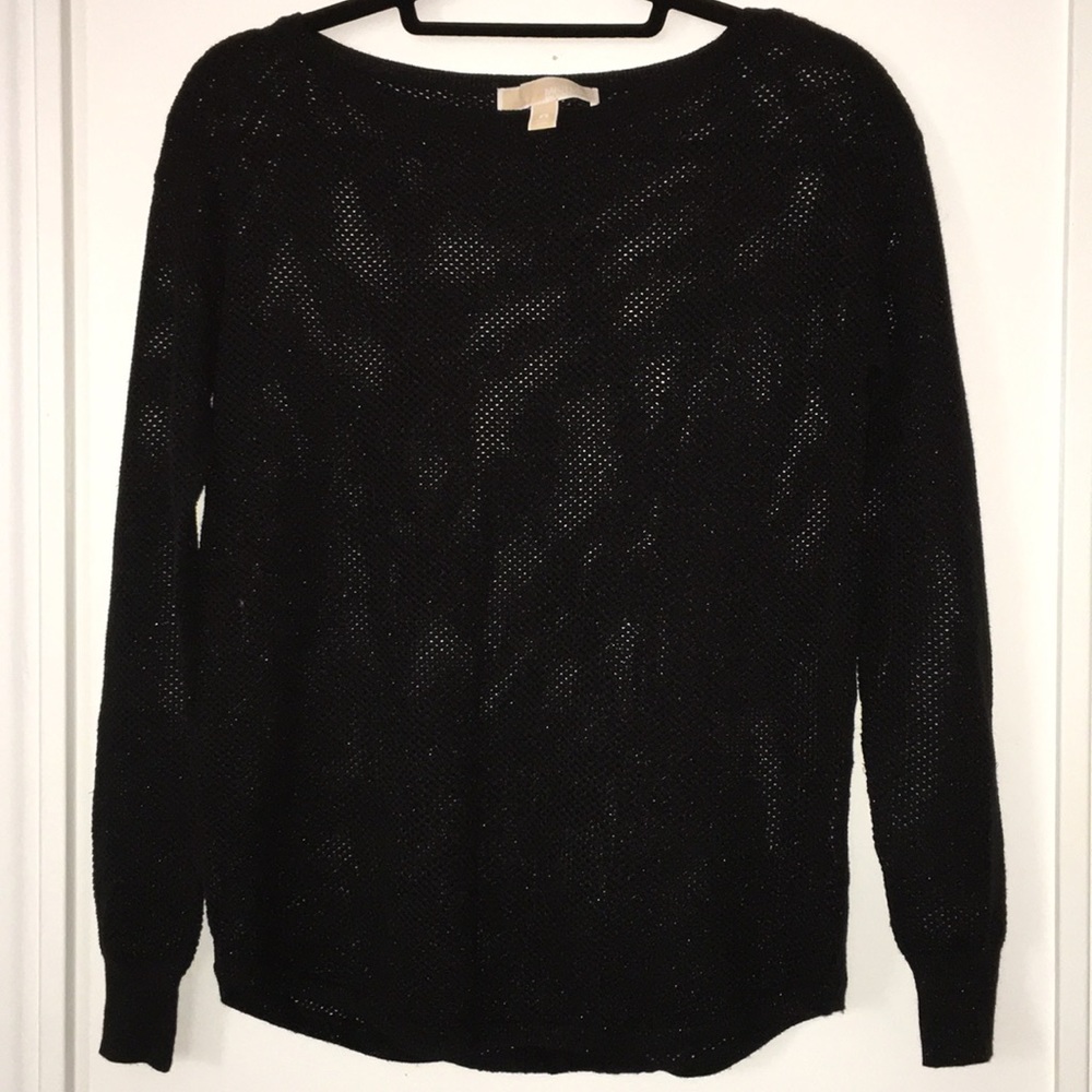Michael Kors Sweater with Silver Sparkle